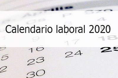 Calendario Laboral 2020