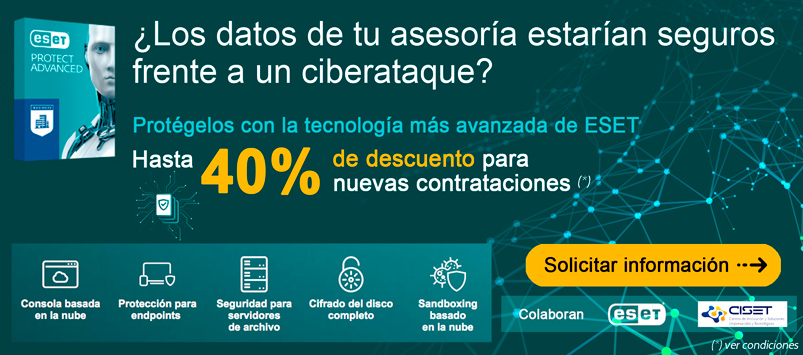 Promoción ESET PROTECT Advanced