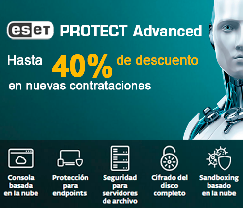 Promoción ESET PROTECT Advanced