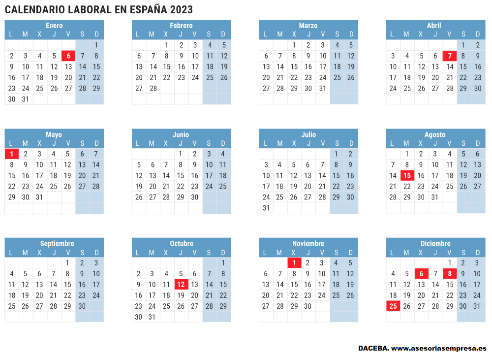 calendario 2023